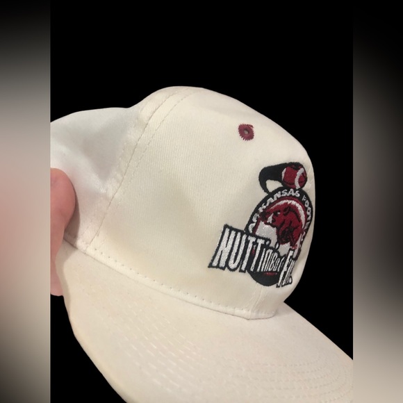 Rare Arkansas Razorbacks Houston Nutt Ballcap, One Size Arkansas Football - Picture 7 of 8